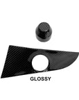 Cybertruck Windshield Wiper Motor Cover Overlay- Real Molded Carbon Fiber