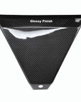 Cybertruck Rearview Mirror Delete & Full Overlay Gen. 2 - Real Dry Molded Carbon Fiber