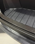 Cybertruck Frunk Sill Overlay - Real Molded Carbon Fiber - Glossy