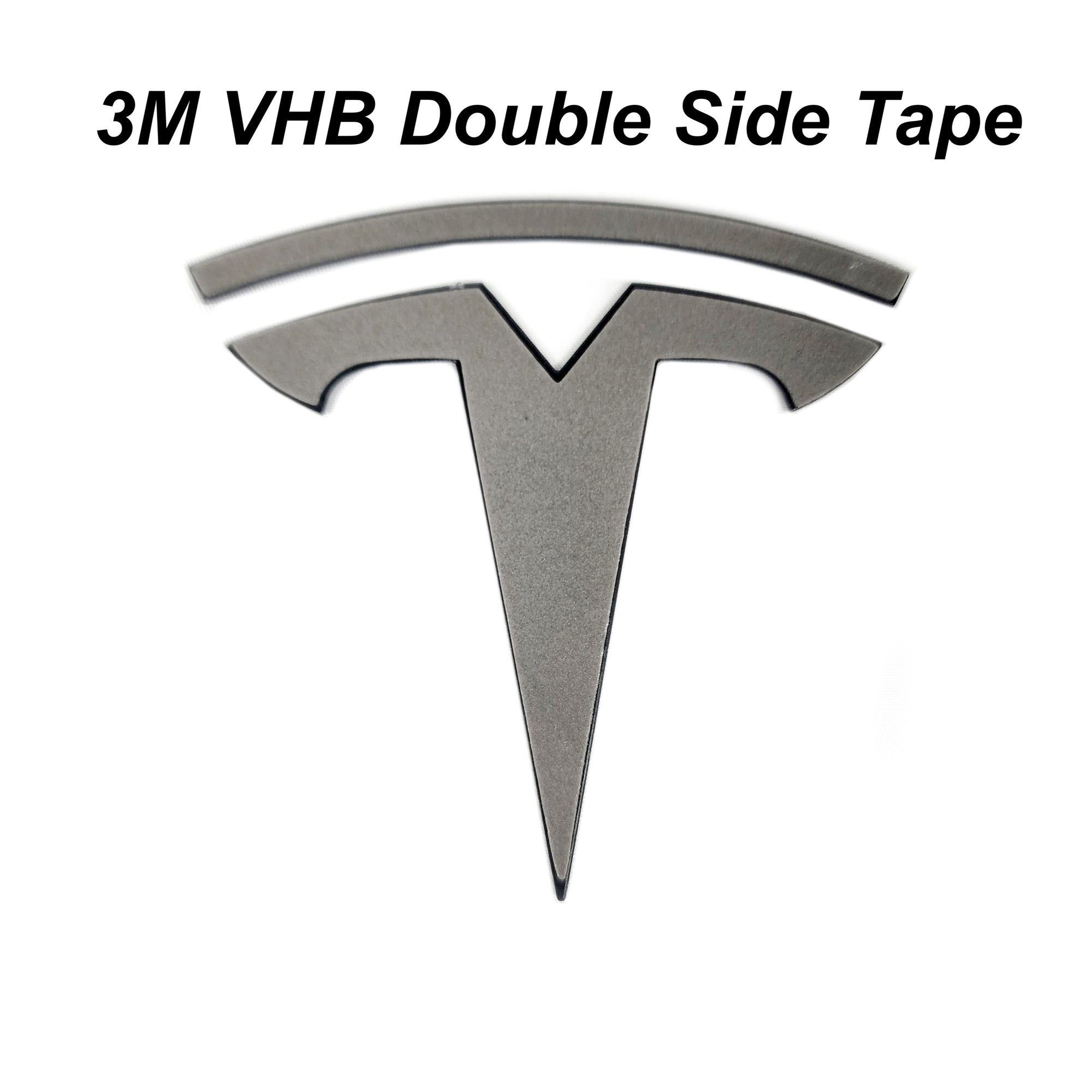 Model Y Replacement TESLA T Logo Emblems for Hood &amp; Trunk (1 Pair, 4 Pieces)