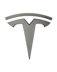 Model Y Replacement TESLA T Logo Emblems for Hood & Trunk (1 Pair, 4 Pieces)