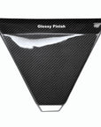 Cybertruck Rearview Mirror Delete & Full Overlay Gen. 2 - Real Dry Molded Carbon Fiber