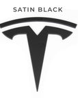 Model Y Replacement TESLA T Logo Emblems for Hood & Trunk (1 Pair, 4 Pieces)