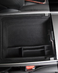 Model 3 & Y Under Armrest Tray - Flocked Version 2.0 (Gen. 1 & 2)