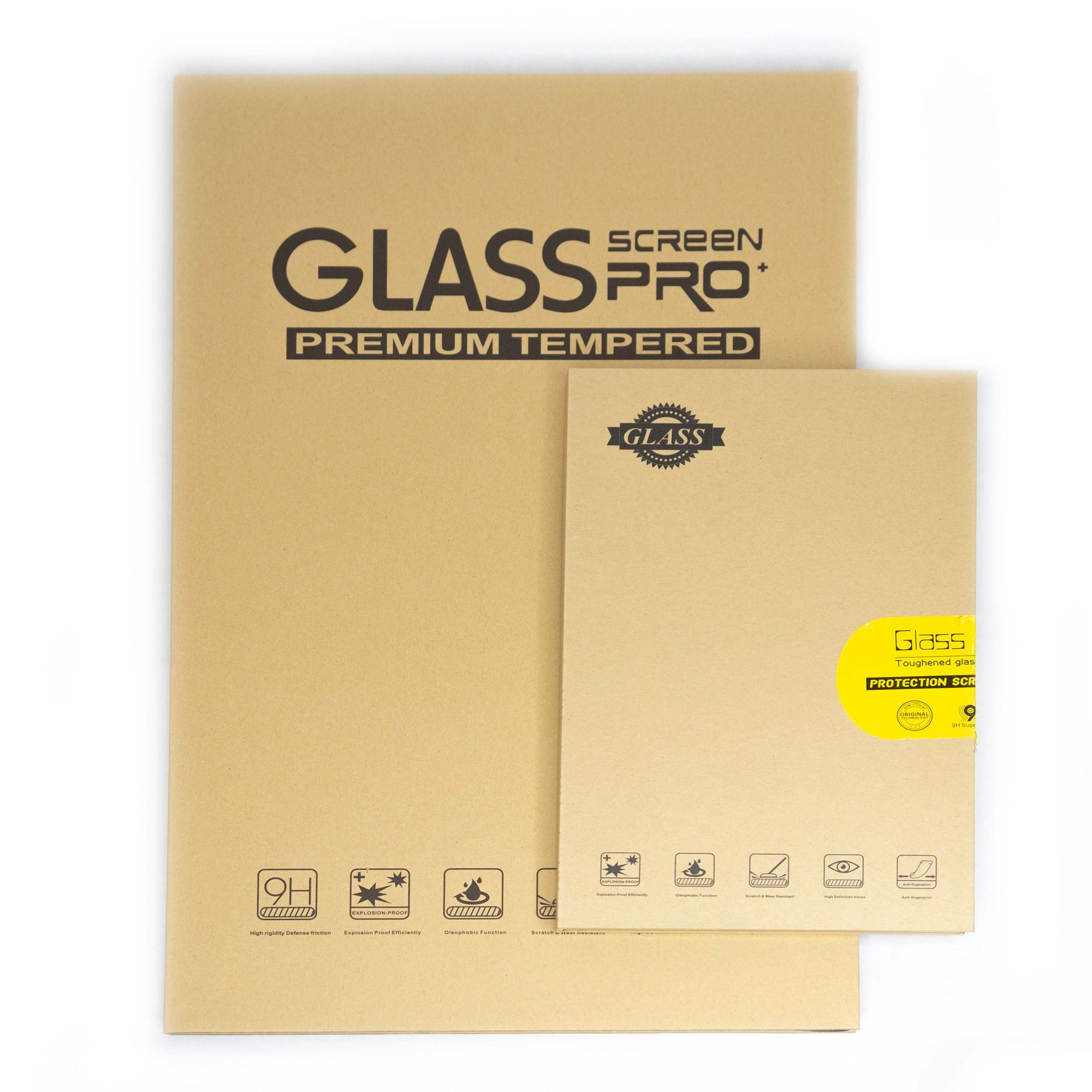 Cybertruck 9H Screen Protectors Glass Screen Protector Kit (2 Pieces - Front &amp; Rear Displays)