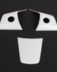 Model 3 & Y Steering Wheel Overlay (3 Piece) - Matte White