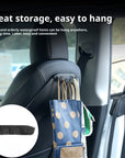 2022-2024 | Model 3 & Y Backseat Headrest Storage Holding Hooks (1 Piece) - Version 2.0