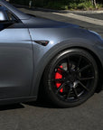 Model Y Flat Caliper Covers - Red (Engraved TESLA or Non Engraved) - $69 with 40% OFF