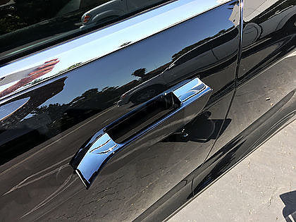 Model S Door Handle Front Wraps (4 Piece) - Variety*