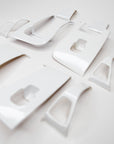 Model 3 & Y Window & Door Switch Plastic Covers (10 Pieces) - White Variety*