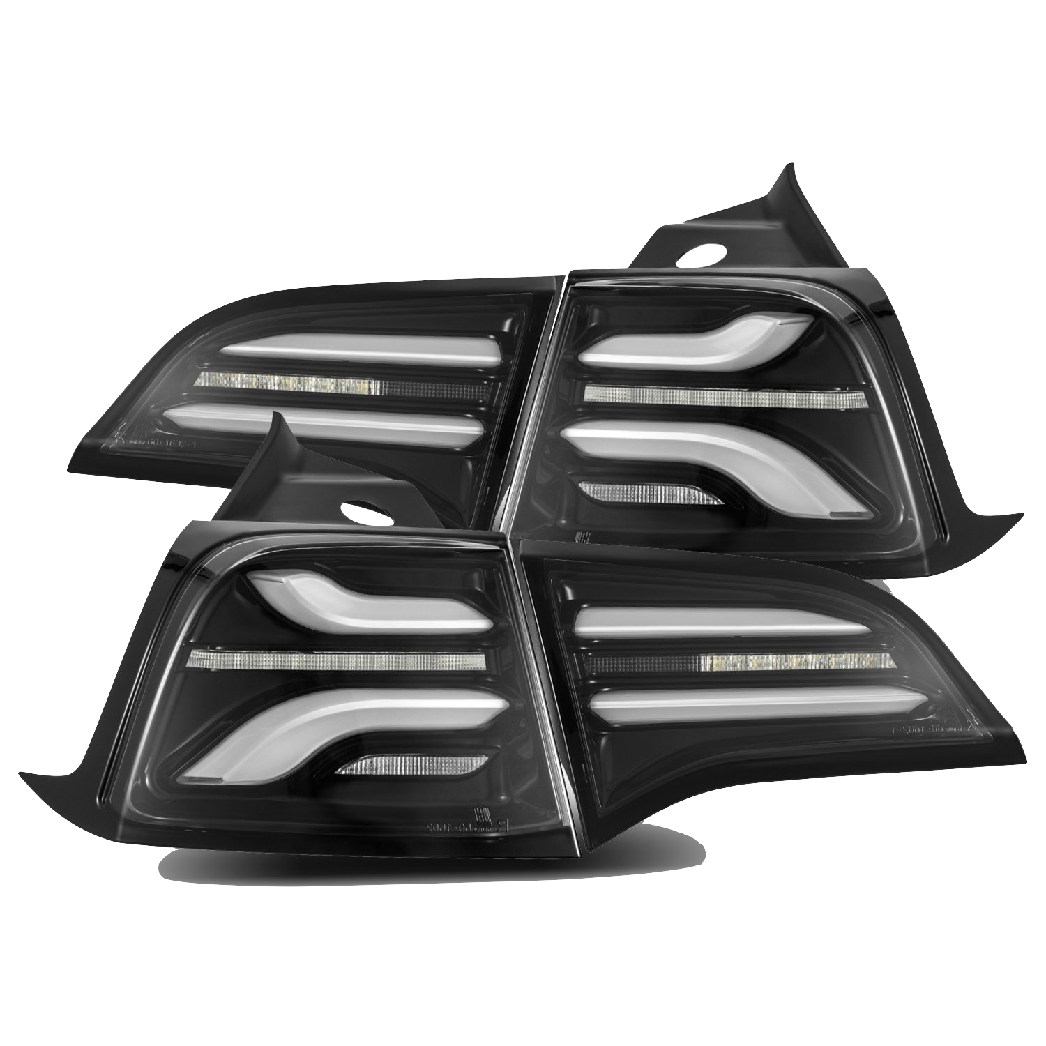 Model 3 &amp; Y AlphaRex LED Tail Light Upgrades (1 pair)