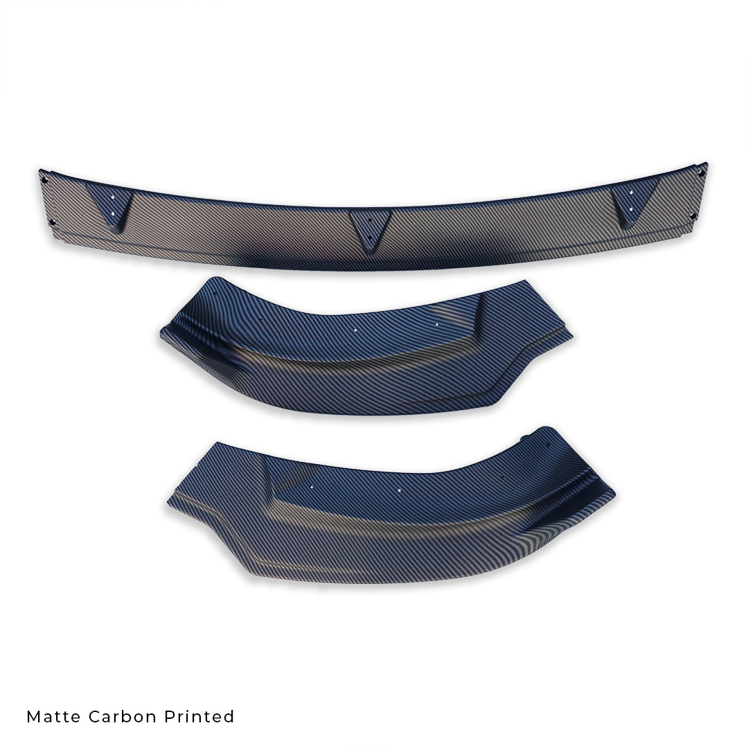 Model Y Front Lip Spoiler ABS Plastic (3 Piece) - Variety*