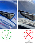 Model S3XY* Full Cover Style Turn Signal Overlays (1 Pair) - Real Molded Carbon Fiber