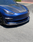 2017-2023 | Model 3 Viento Aero Front Lip - Real Molded Carbon Fiber