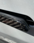 Model 3 Door Handle Overlays - Real Molded Carbon Fiber (Gen 1)