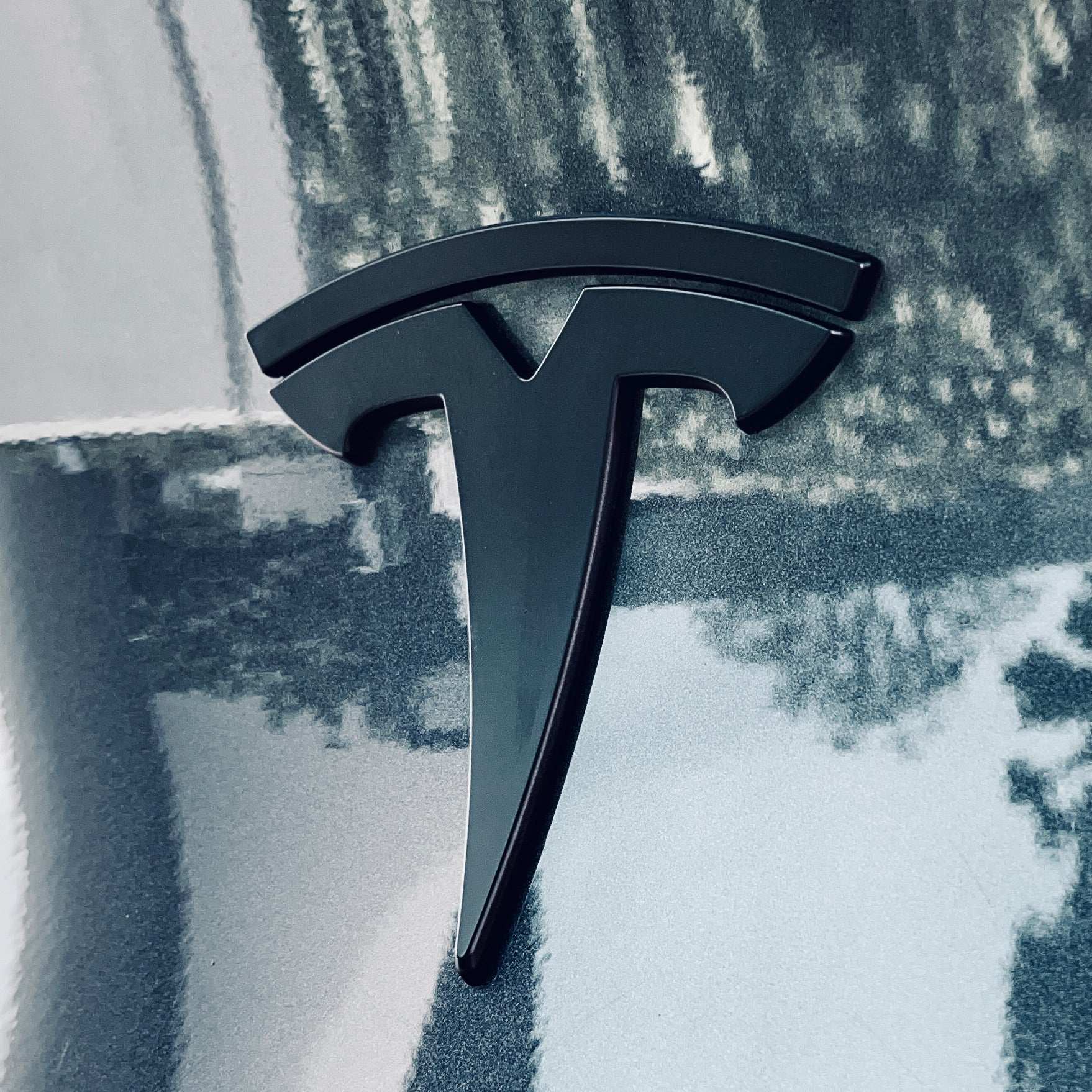 Model Y ABS Plastic T Logo Caps (4 pieces) Front &amp; Rear - Variety*