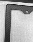 License Plate Frame - Real Molded Carbon Fiber