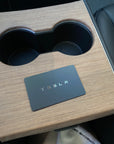 Model 3 & Y Center Console Overlays (Gen. 1) - Real Open-Pore Wood Veneers