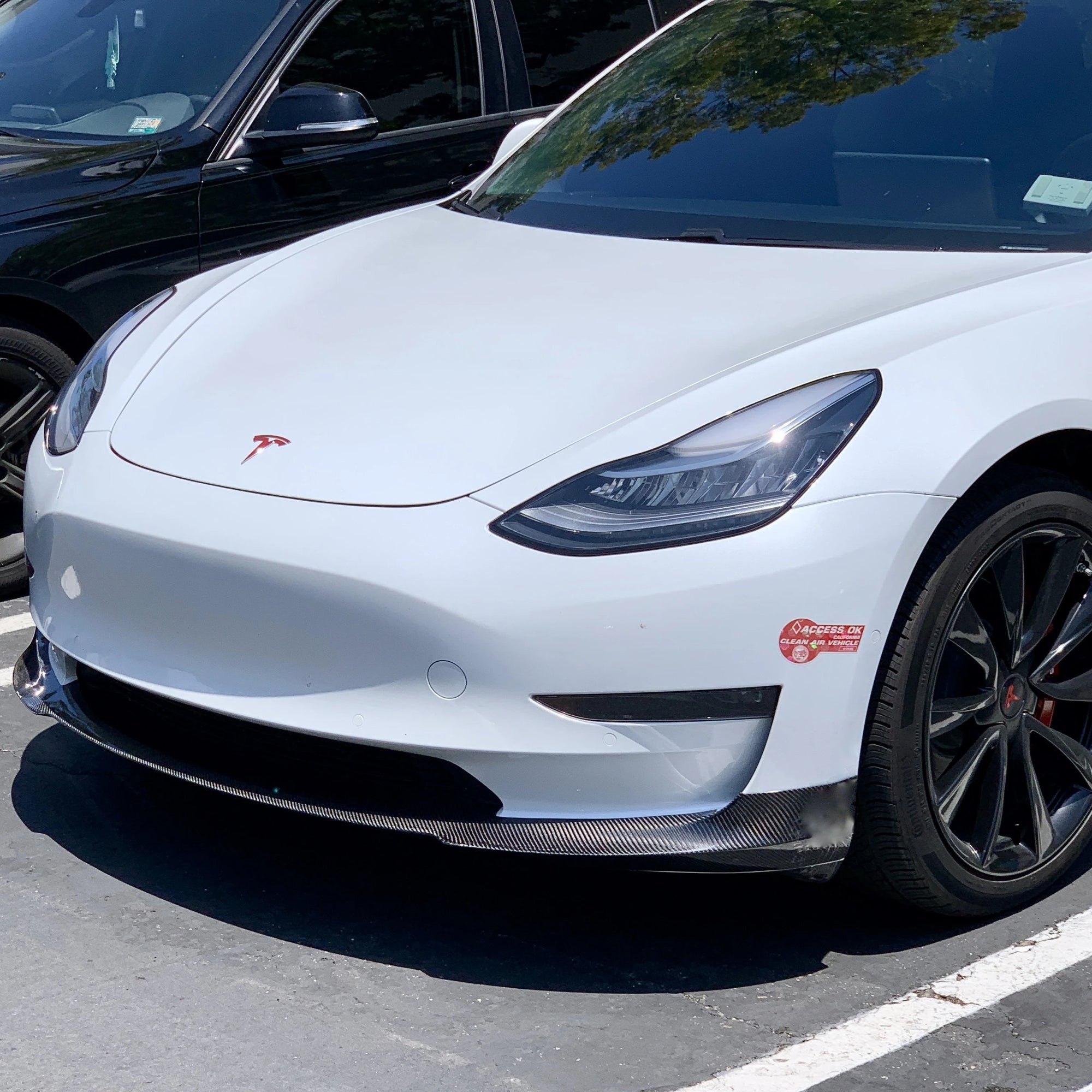 2017-2023 | Model 3 Front Lip Gen. 2 - Real Molded Carbon Fiber