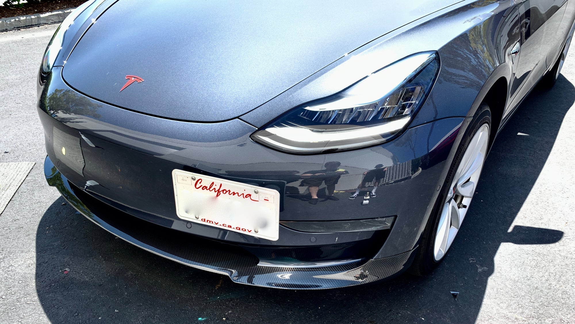 2017-2023 | Model 3 Front Lip Gen. 2 - Real Molded Carbon Fiber