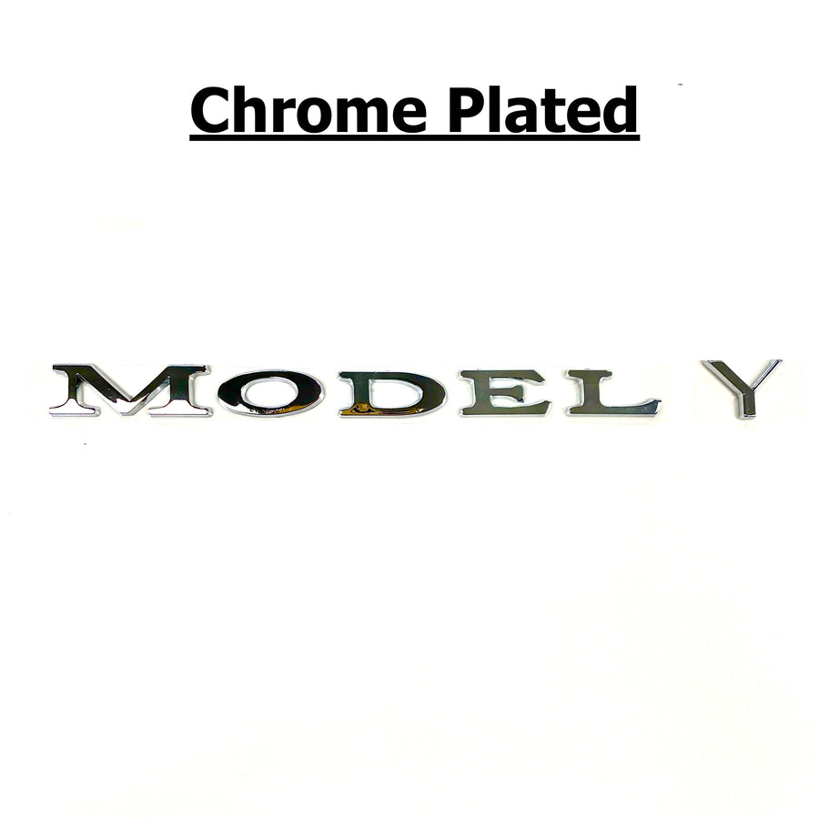 Model 3 & Y Tailgate Applique TESLA Letters (Franz Style)