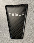 Model S & X Carbon Fiber Steering Wheel Applique'