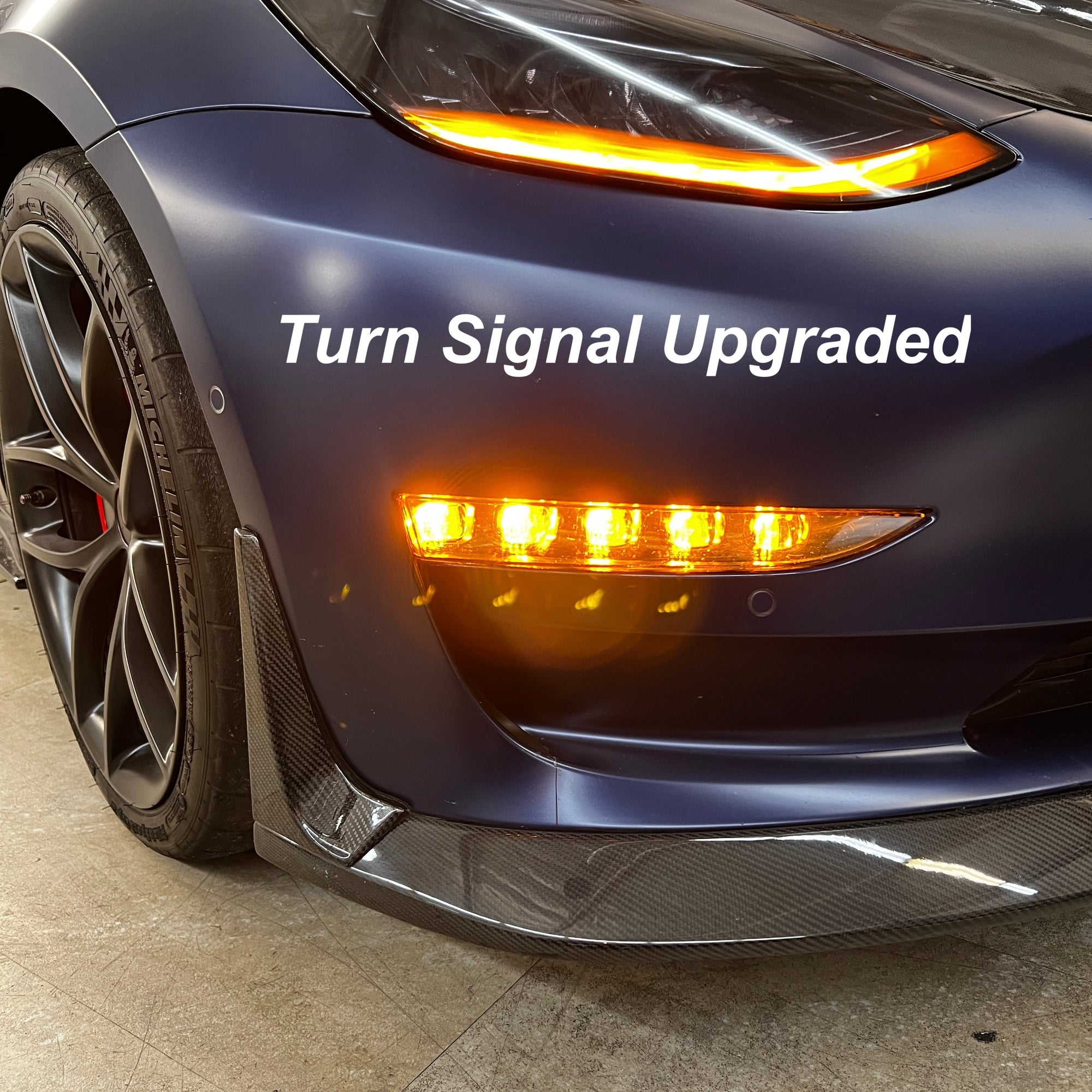 Model 3 &amp; Y LED Fog Light Upgrade with Turn Signals (1 Pair) - Fits Performance, LR &amp; Standard Range