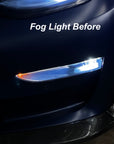 Model 3 & Y LED Fog Light Upgrade with Turn Signals (1 Pair) - Fits Performance, LR & Standard Range