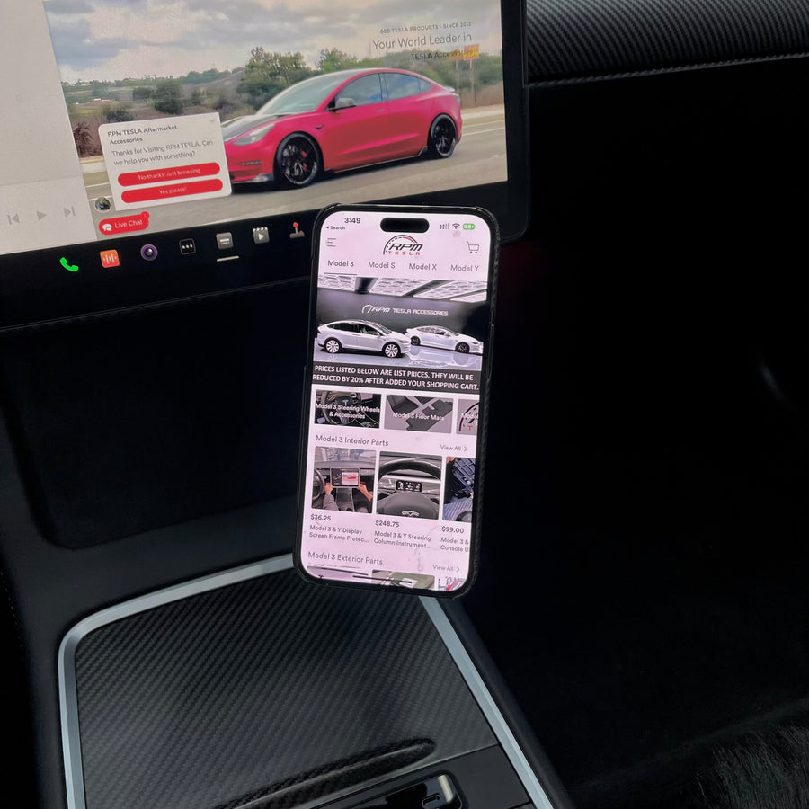 Apple Magsafe Phone Mount holder for Tesla Model Y (Left Hand Drive)
