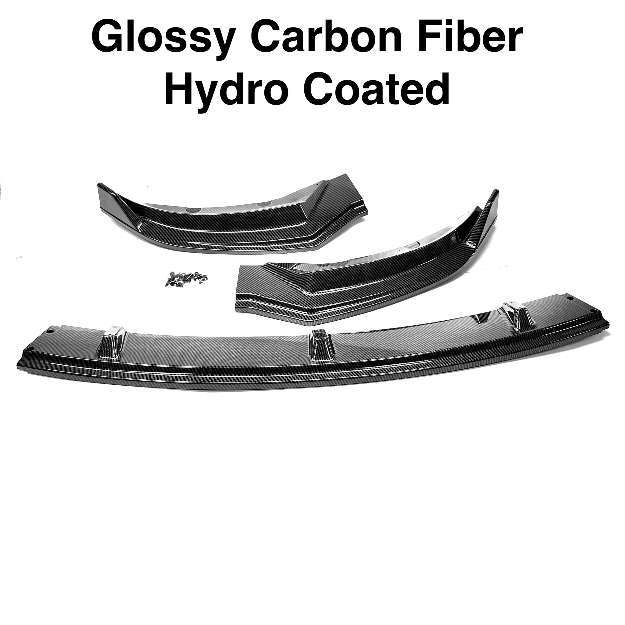 2017-2023 | Model 3 Front Lip Spoiler ABS Plastic (3 Piece) - Variety*