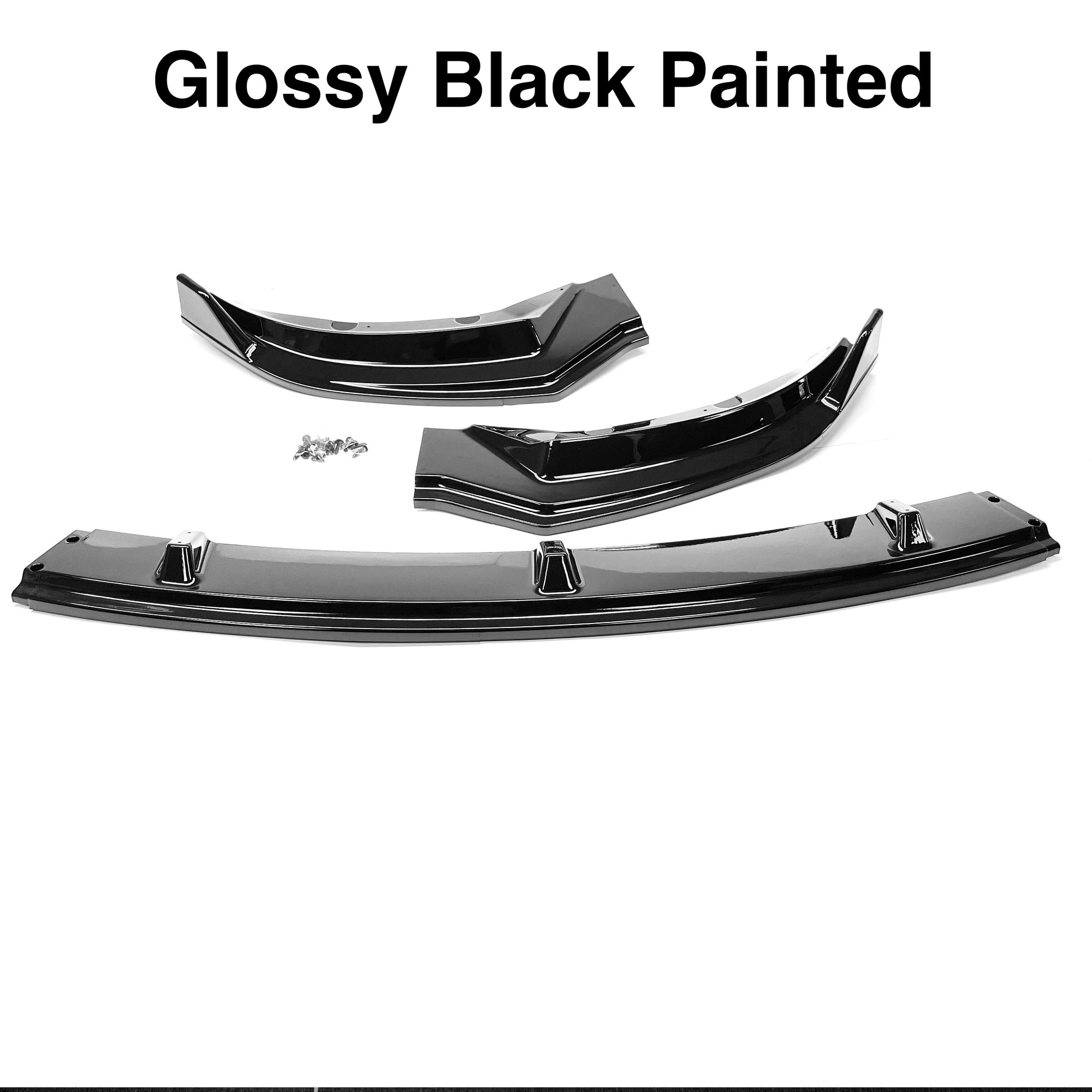 2017-2023 | Model 3 Front Lip Spoiler ABS Plastic (3 Piece) - Variety*