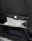 Model 3 & Y Backseat Storage Pouch & Trash Bin - with LED Light