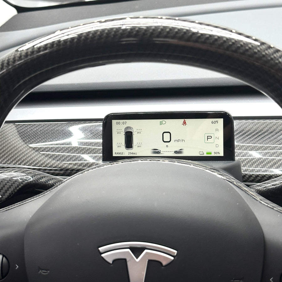 4.6 Inch Steering Wheel Screen Display For Model 3/Y – TMA