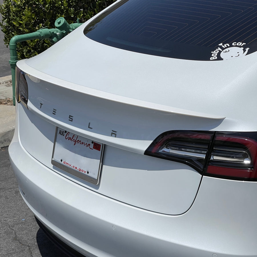 Color Matched ABS Performance Wing Spoiler For Tesla Model Y 2020