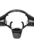 Model 3 & Y Yoke Style Steering Wheel - Carbon Fiber & Black Leather Handles