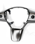 Model 3 & Y Yoke Style Steering Wheel - Carbon Fiber & Black Leather Handles