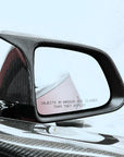 Model Y GT Style Side View Mirror Overlays (1 Pair) - Real Molded Carbon Fiber