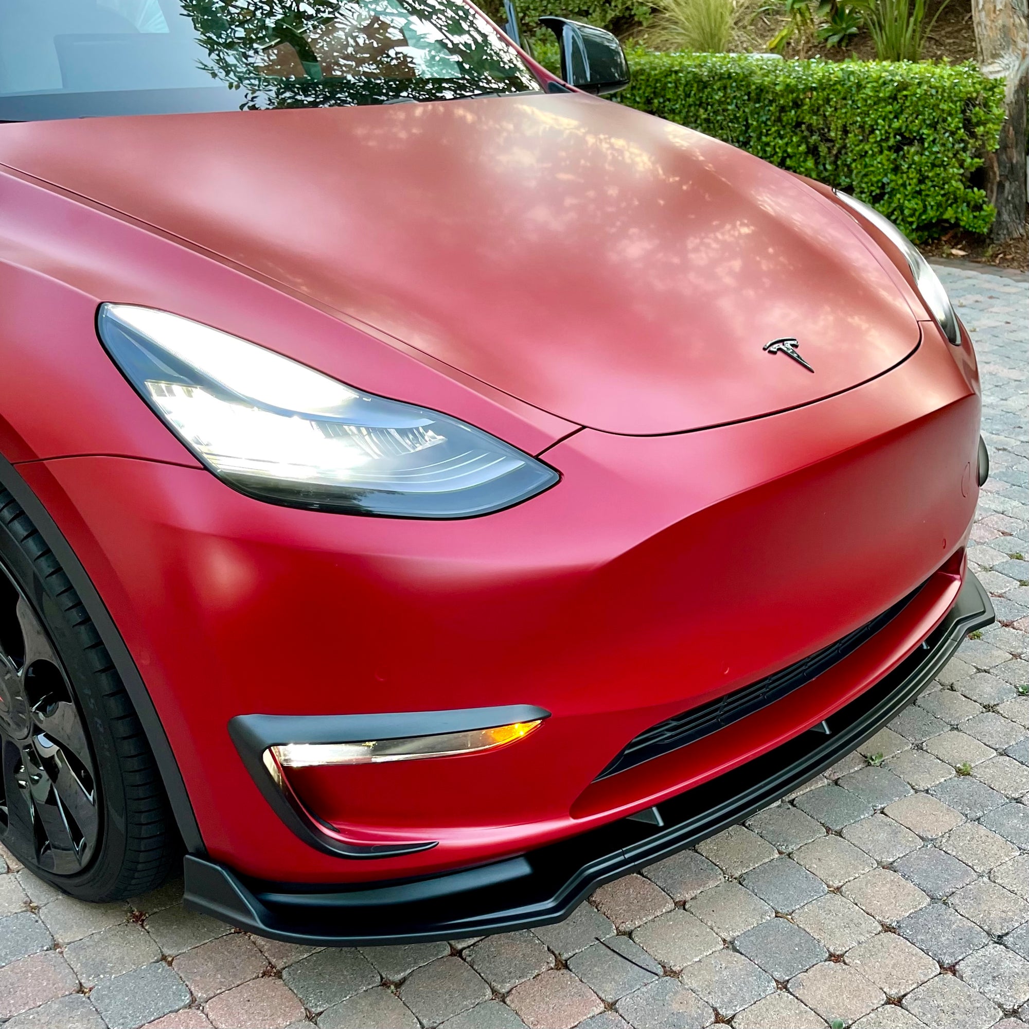 Model Y Front Lip Spoiler ABS Plastic (3 Piece) - Variety*