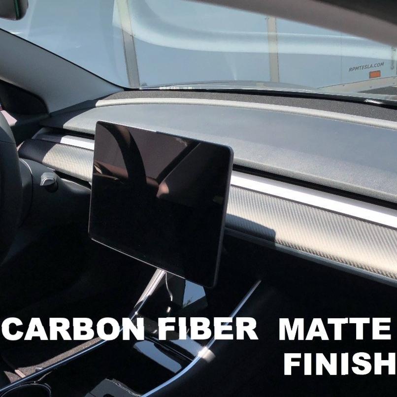 Model 3 &amp; Y Dashboard Replacements - Real Molded Carbon Fiber