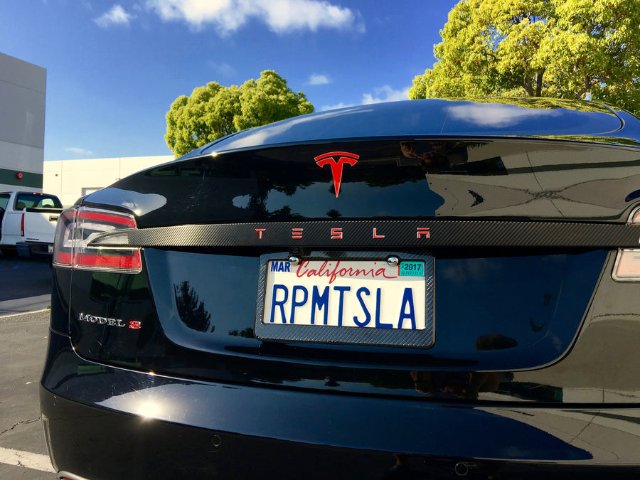 T-E-S-L-A Tailgate Emblems for Model 3 & Y on Vimeo