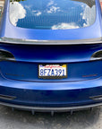 2017-2023 | Model 3 Jupiter V-Style Spoiler - Real Molded Carbon Fiber