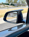 Model Y GT Style Side View Mirror Overlays (1 Pair) - Real Molded Carbon Fiber