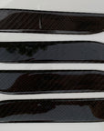 Model S Door Handle Overlay (Set of 4) - Flexible Urethane Carbon Fiber