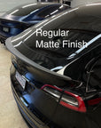 Model Y Performance Plus Spoiler - Real Molded Carbon Fiber