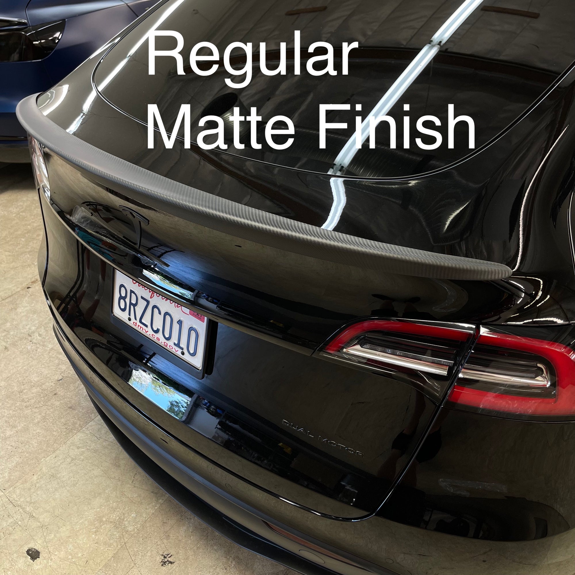 Model Y Performance Plus Spoiler - Real Molded Carbon Fiber