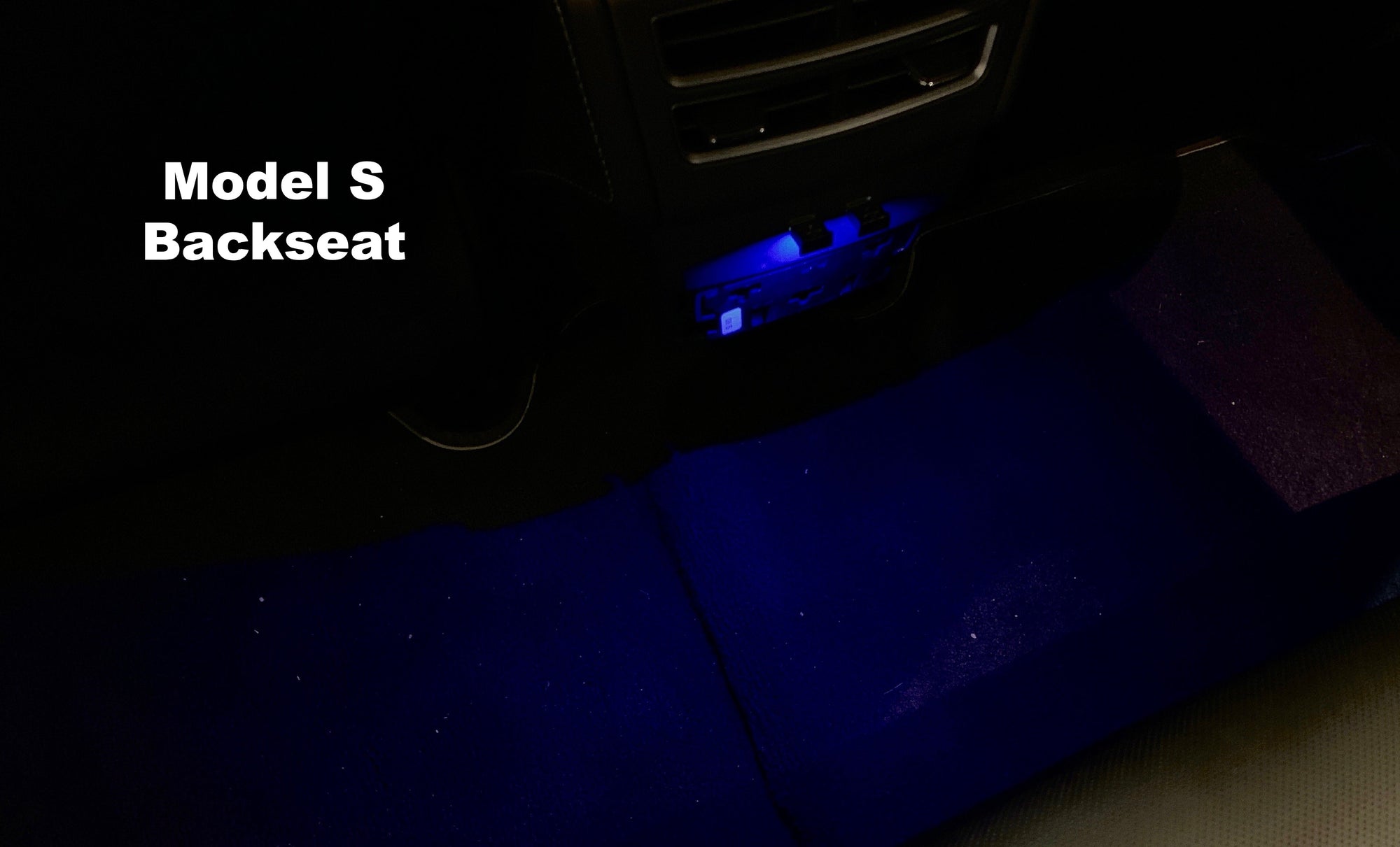 Ambient LED Backseat Lighting Kit For Tesla Model 3, S &amp; X