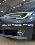 Model S Headlight & Fog Light Protection Film (Set of 4) - Clear or Smoked