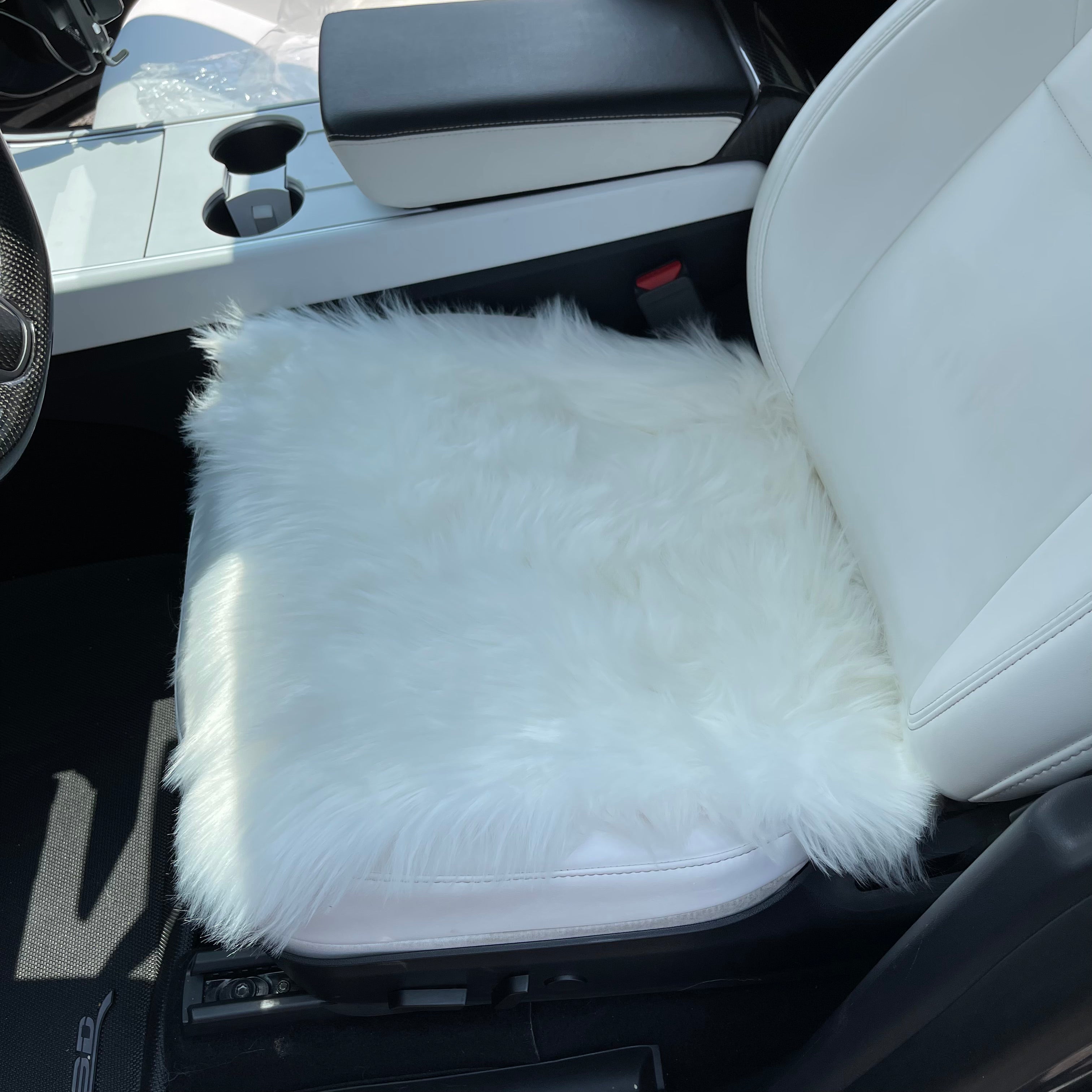 Feathers Pattern White Car Seat Covers Pair, 2 offers Front Seat Covers, Car Seat Covers, Car Seat Protector, Car Accessory