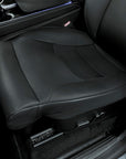 Model 3 & Y Front Seat Covers with Padded Leg Support (1 Piece) - Black or White