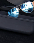 Model 3 & Y Sunglasses Storage Velcro Hold Box with Privacy Lid